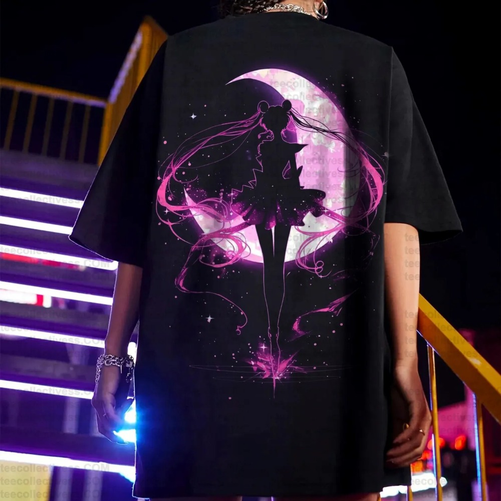 Kaos Anime Sailor Moon Wanita  - Summer Clothing Men 2025 ulasan dan harga