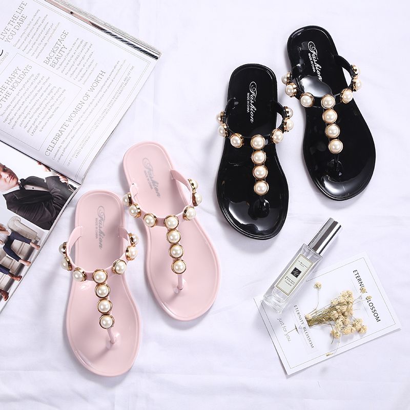 Sendal Wanita dan Sandal Wanit - Flip Flop Jeweled ulasan dan harga
