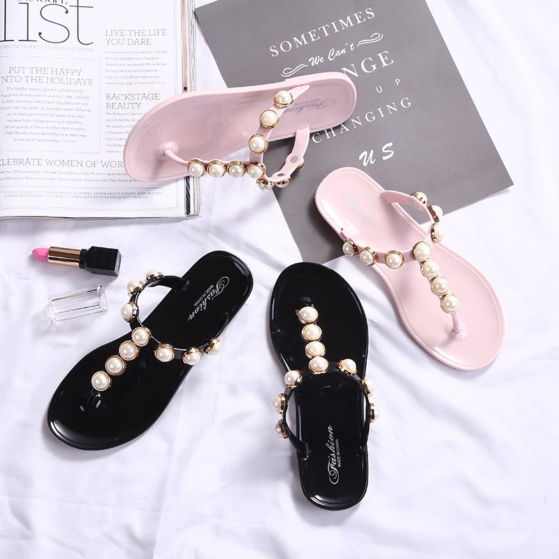 Sendal Wanita dan Sandal Wanit - Flip Flop Jeweled ulasan dan harga