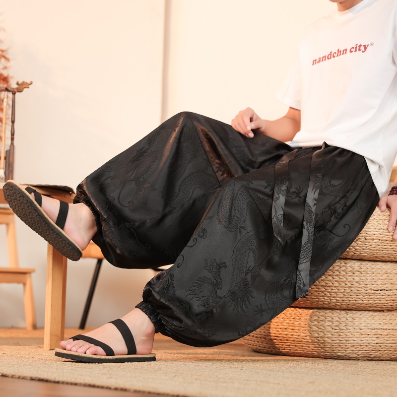 Celana Kaki Lebar Pria Celana  - Summer Light Clothing ulasan dan harga