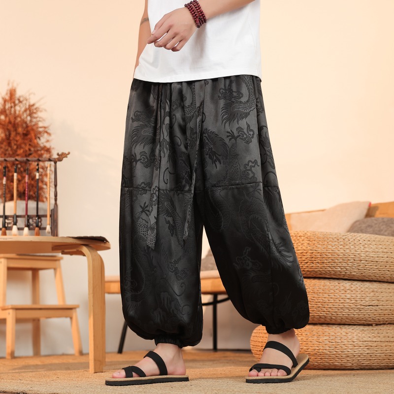 Celana Kaki Lebar Pria Celana  - Summer Light Clothing ulasan dan harga