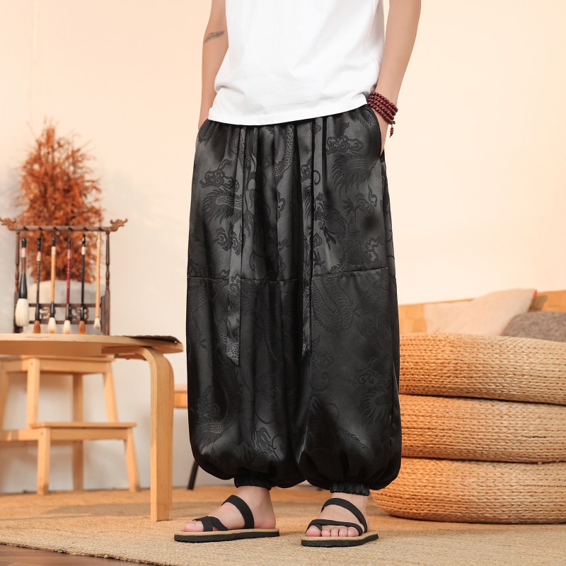 Celana Kaki Lebar Pria Celana  - Summer Light Clothing ulasan dan harga