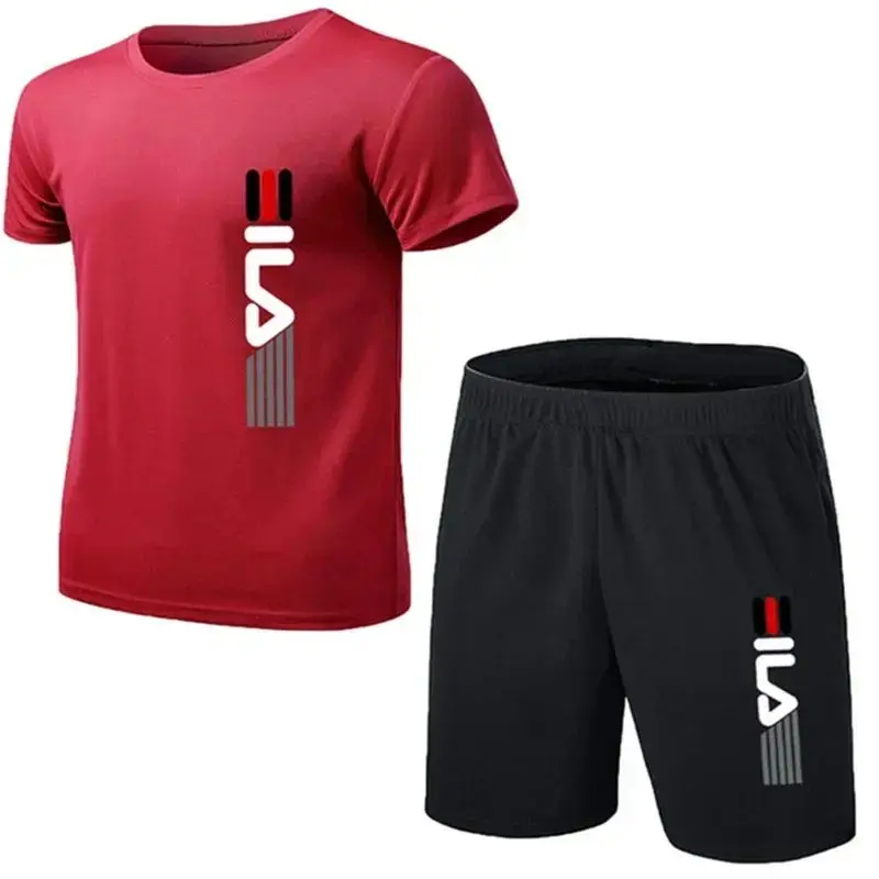 Setelan olahraga kasual pria m - Summer Clothing Men 2025 ulasan dan harga