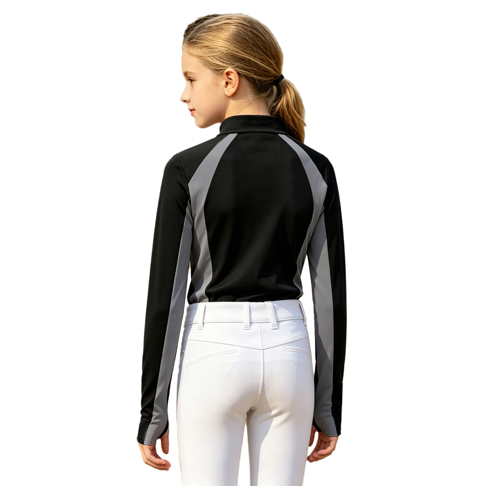 Pakaian Berkuda Anak Perempuan - Summer Equestrian Clothing ulasan dan harga