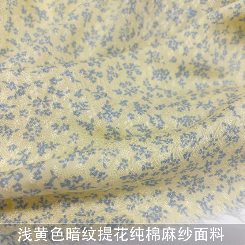 Gaun Kemeja Kain Linen Katun M - Soft Summer Yellow Clothing ulasan dan harga