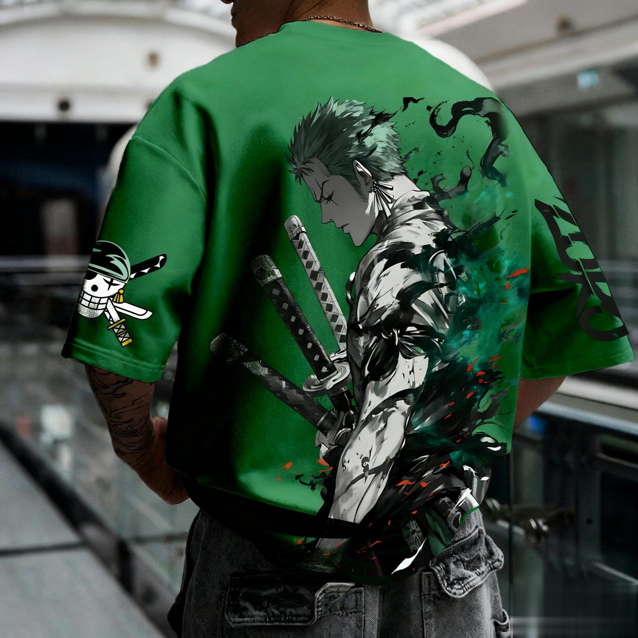 Kaos Grafis Anime One Piece Zo - Summer Clothing Men 2025 ulasan dan harga