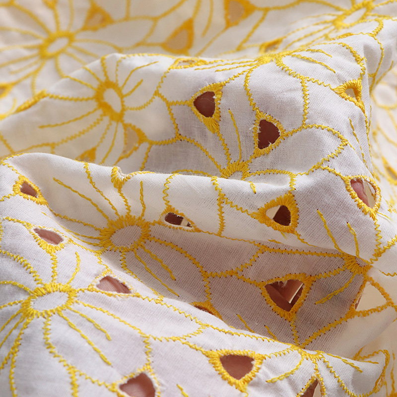 Katun berkualitas tinggi tecid - Soft Summer Yellow Clothing ulasan dan harga