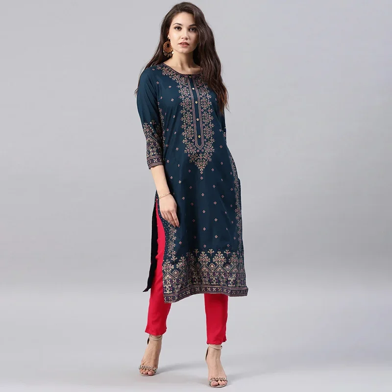Gaun India Kurtas untuk wanita - Summer Clothing Pakistan ulasan dan harga